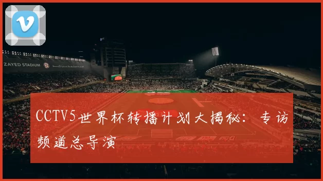 CCTV5世界杯转播计划大揭秘:专访频道总导演